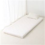 HOME COORDY 綿白フラットシーツ（ホワイト）シングルロング