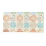 HOME COORDY 汚れがサッとふけるキッチンマット レイン45×90cm