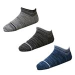 （メンズ）トップバリュ 丈夫 消臭スニーカー丈 ソックス 3足組（ソノタ1）サイズ 27～29cm