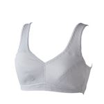 （レディース）トップバリュ らくなブラジャー メッシュ（ウスグレー）サイズ 2XL