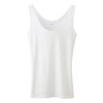 PEACE FIT（ピースフィット）（レディース）SilkyFACT タンクトップ（オフ）サイズ XL