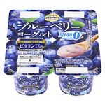 【5／15（木）～5／19（月）配送限定】トップバリュ ベストプライス ブルーベリーヨーグルト 脂肪ゼロ 70g×4
