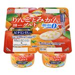 トップバリュベストプライス りんごとみかんヨーグルト 脂肪ゼロ 70g×4個