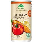 トップバリュ グリーンアイ オーガニック 野菜ジュース 食塩不使用 190g