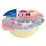 【5／15（木）～5／19（月）配送限定】トップバリュ おいしく糖質コントロール 白桃ゼリー 153g
