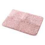 HOME COORDY ふわふわバスマット Sサイズ（ピンク）HC‐FWBM50AT231‐SPI