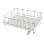 HOME COORDY ステンレス製水切りバスケット ワイド