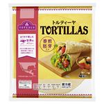 トップバリュ トルティーヤ 香煎麦芽入り 4枚入