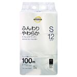 トップバリュベストプライス ふんわりやわらかロングトイレットペーパー シングル 100m×12個