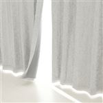 HOME COORDY カーテン（グレー）幅100×丈105cm 2枚入