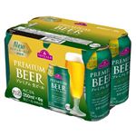 【6缶パック】トップバリュ プレミアム生ビール 350ml×6