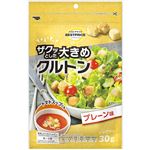 トップバリュベストプライス ザクツとした大きめクルトン プレーン味 30g