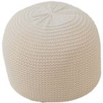 HOME COORDY ボールスツールクッション アイボリー 直径40×高さ30cm