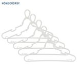 HOME COORDY グリップハンガー 5本組（ホワイト）