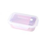 HOME COORDY ふんわり盛れるシンプルランチボックス ピンク 500ml