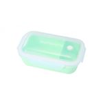 HOME COORDY ふんわり盛れるシンプルランチボックス ブルーグリーン 500ml
