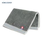 HOME COORDY 今治製タオルハンカチ リバーシブル グレー 25×25cm