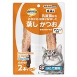 【ペット用】トップバリュベストプライス 乳酸菌配合おなかの健康に配慮した 蒸しかつお ほたて風味 2本