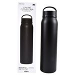 HOME COORDY テフロン（TM）加工ハンドル付きマグボトル ブラック 1000ml