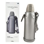HOME COORDY ワンタッチダイレクトボトル シルバー 1100ml