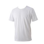 （メンズ）ボディスイッチ DRYメッシュ半袖クルーネックTシャツ（ホワイト）サイズ M