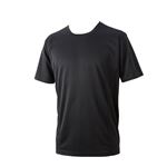 （メンズ）ボディスイッチ DRYメッシュ半袖クルーネックTシャツ（ブラック）サイズ XL