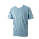 （メンズ）ボディスイッチ DRYメッシュ半袖クルーネックTシャツ（スモークサックス）サイズ L