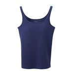 （レディース）ピースフィット SilkyFACT コットン モールドカップ付 タンクトップ（コイアオ）サイズ XL
