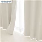 HOME COORDY 4枚組カーテン（アイボリー）100×215cm×2 100×213cm×2