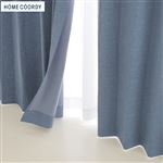 HOME COORDY 4枚組カーテン（ネイビー）100×188cm×2 100×186cm×2