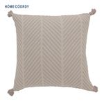 HOME COORDY クッションカバー アイボリー 45×45cm