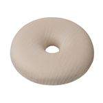 HOME COORDY 低反発円座クッション ベージュ 直径40×7cm