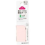 トップバリュ 紙ケース入り修正テープ ミニサイズ ピンク