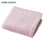 HOME COORDY 肌ざわりが選べるカラータオル フェイスタオル とてもやわらか ピンク 34×80cm
