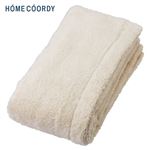 HOME COORDY 肌ざわりが選べるカラータオル 大判バスタオル とてもやわらか ベージュ 70×140cm