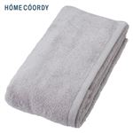 HOME COORDY 肌ざわりが選べるカラータオル 大判バスタオル やわらか グレージュ