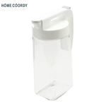 HOME COORDY パッキン一体型ワンプッシュピッチャー 1.6L ホワイト