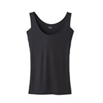 （レディース）ピースフィット COOL 汗取りパッド付 タンクトップ（クロ）サイズ 2XL