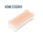 HOME COORDY 握りやすいスリムスポンジ ライトピンク 幅6.2cm×高さ14.5cm×厚さ4cm