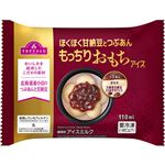 ★トップバリュ ほくほく甘納豆とつぶあん もっちりおもちアイス 110ml