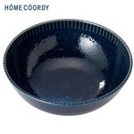 HOME COORDY 美濃焼 丸鉢14cm〈紺渕十草〉
