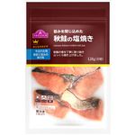 トップバリュ みんなのおかず 旨味を閉じ込めた 秋鮭の塩焼き 128g（8切）