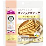 トップバリュ やさしごはん おこめでつくったスティックスナック コンポタージュ味 40g