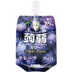 トップバリュベストプライス 蒟蒻ゼリー グレープ味 150g