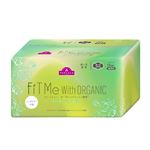 トップバリュ FiT Me オーガニックコットン 多い日昼用 羽つき 24cm 15個
