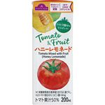 トップバリュ Tomato＆Fruits ハニーレモネード 200ml