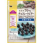 トップバリュ 砂糖不使用チョコレート ビター カカオ70％ 36g