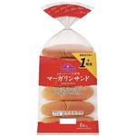 トップバリュ マーガリンサンド増量5本＋1本