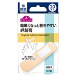 トップバリュ 簡単くるっと 巻きやすい絆創膏 20枚