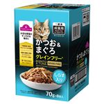 【ペット用】トップバリュ キャットフード パウチ かつお＆まぐろ グレインフリー しらす入り 70g×8個